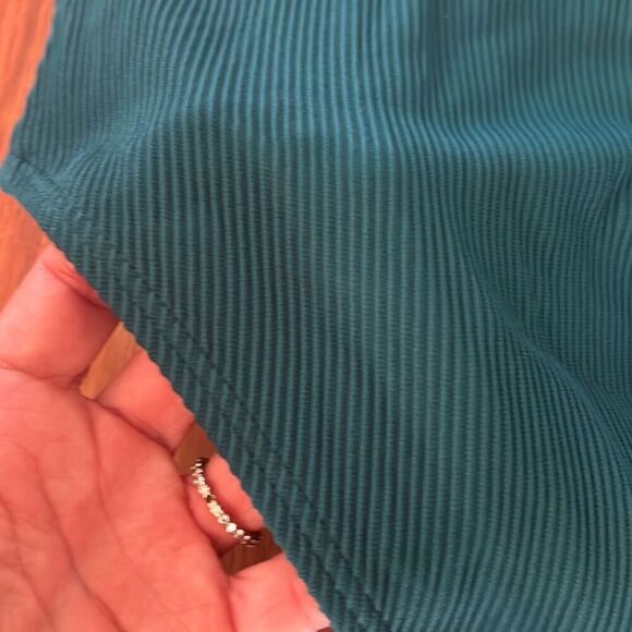 NWT Jade Green teal haircut bathing suit bottom size M - Picture 4 of 4